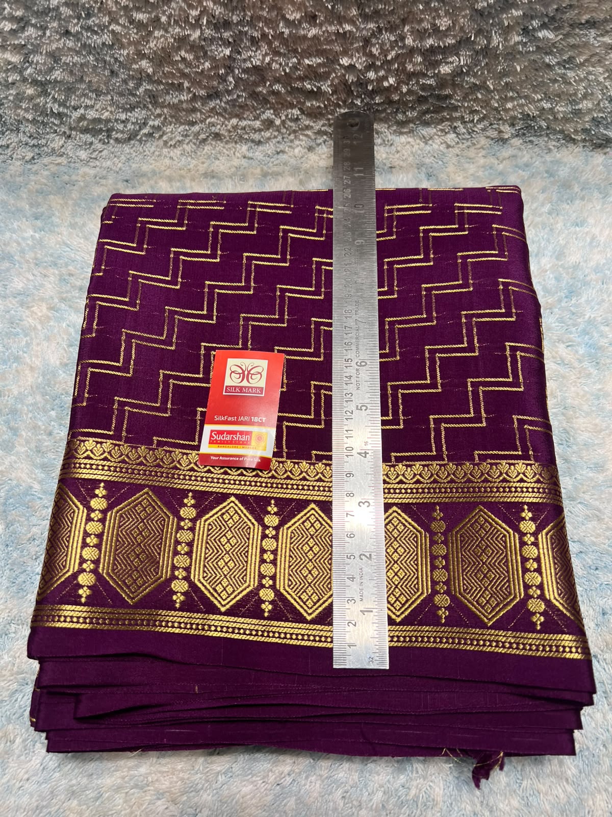 Pure Mysore Silk Saree.