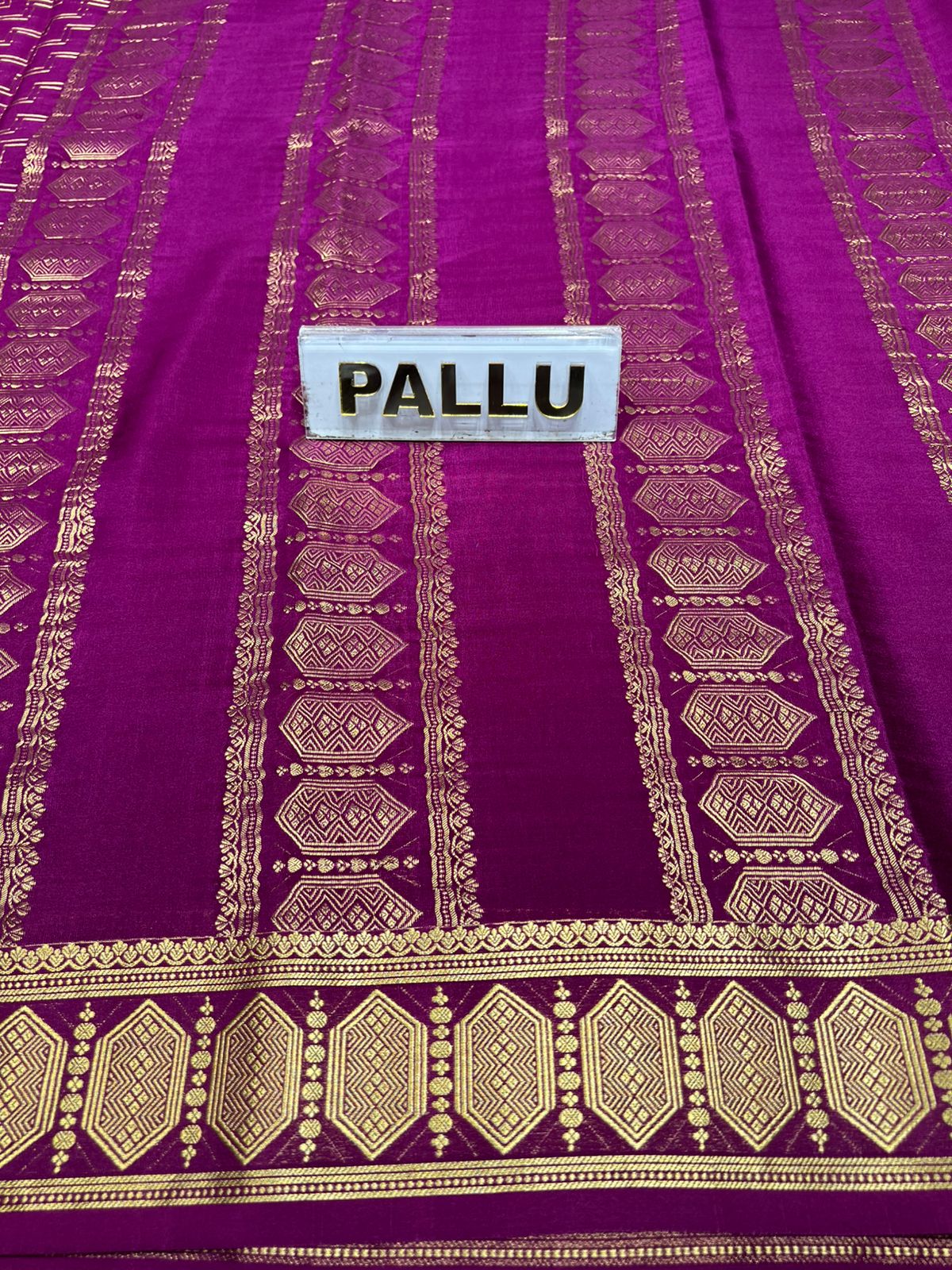 Pure Mysore Silk Saree.