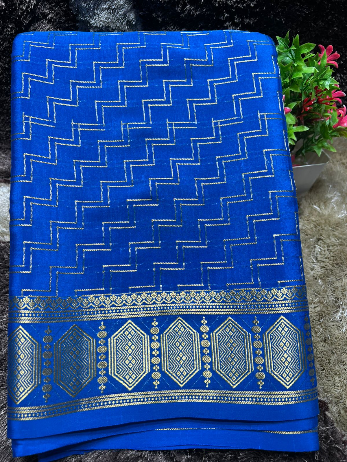 Pure Mysore Silk Saree.