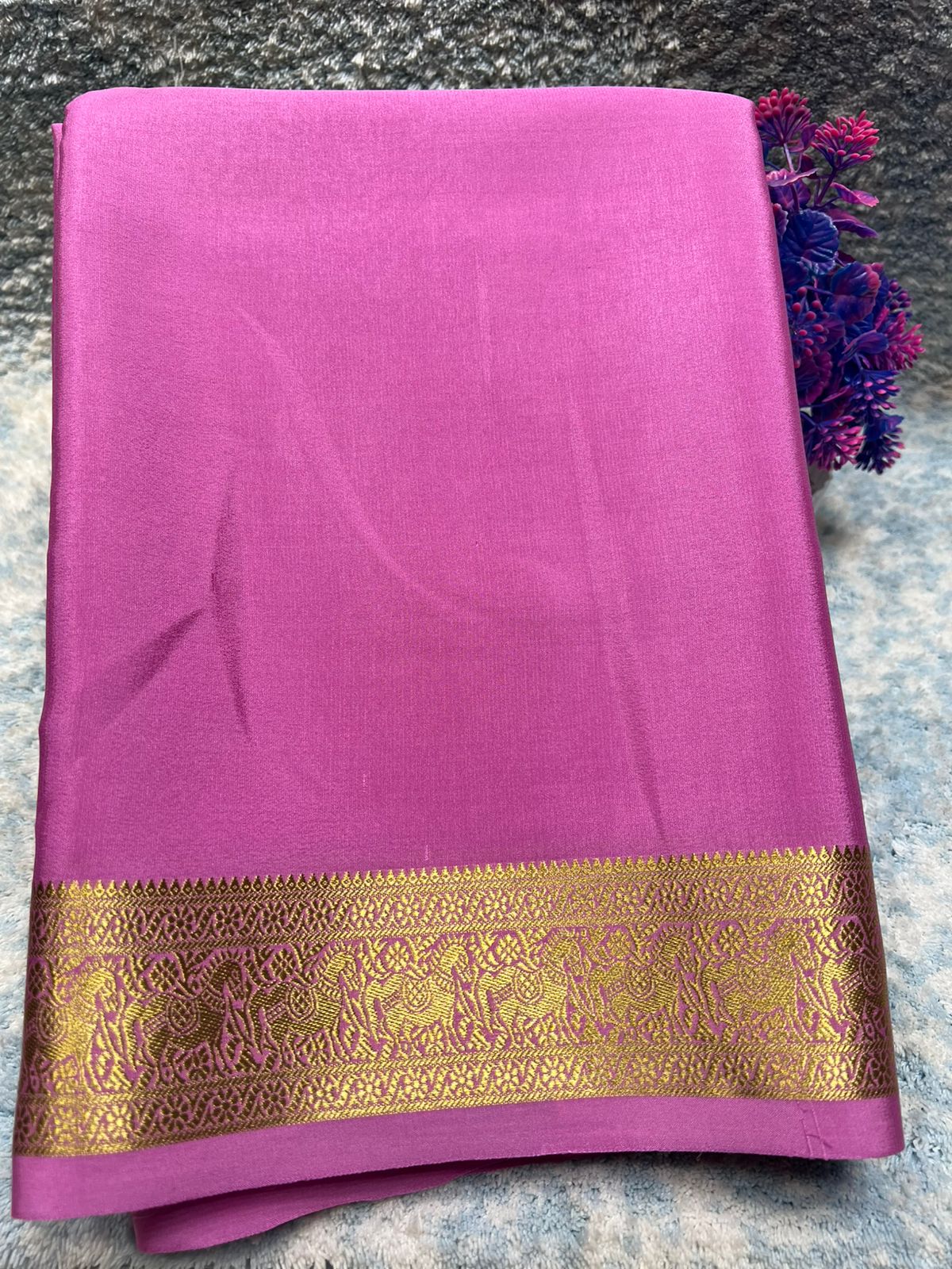 Pure Mysore Silk Saree.