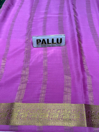Pure Mysore Silk Saree.