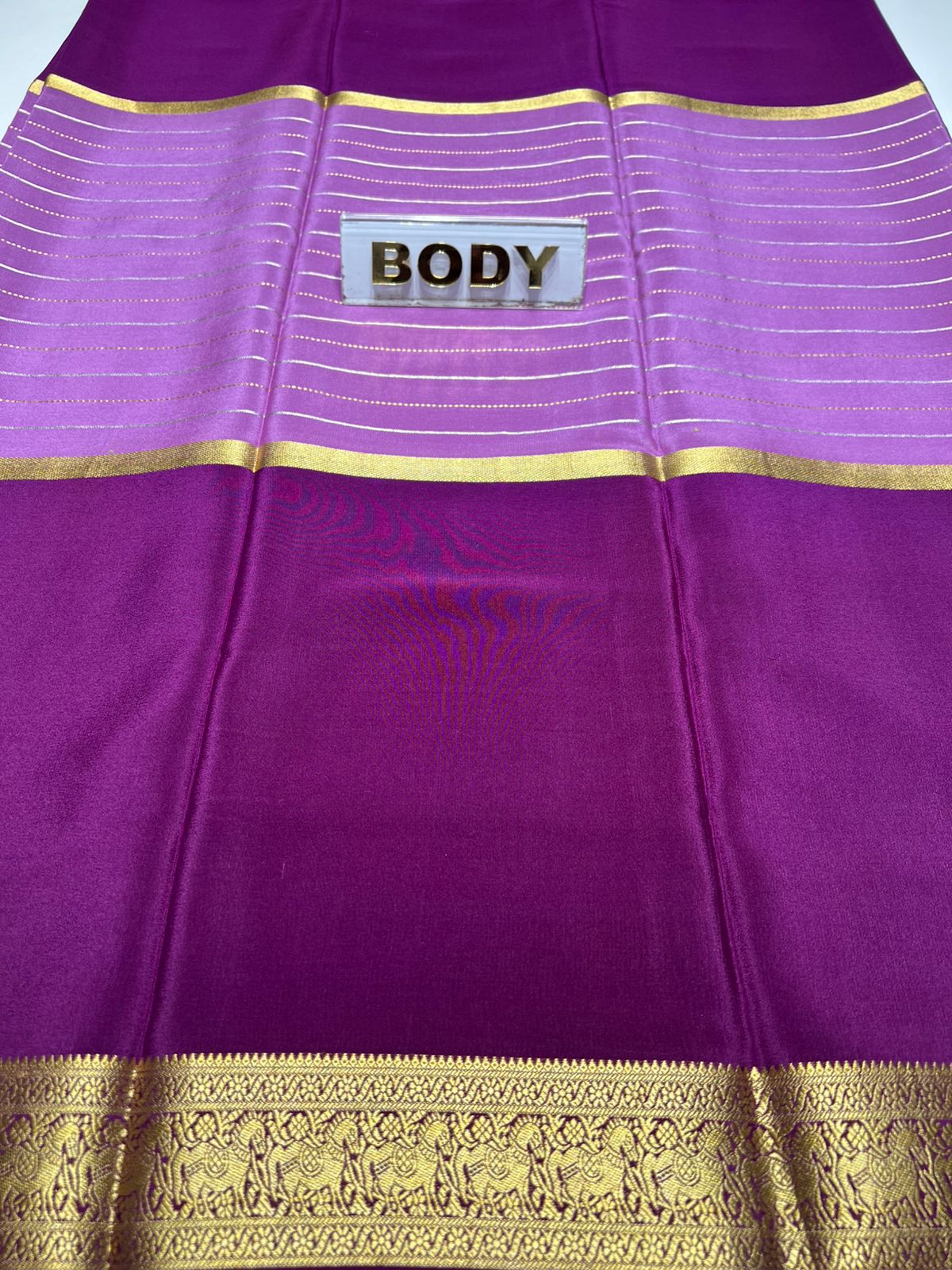 Pure Mysore Silk Saree.
