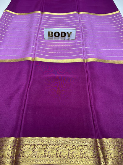 Pure Mysore Silk Saree.