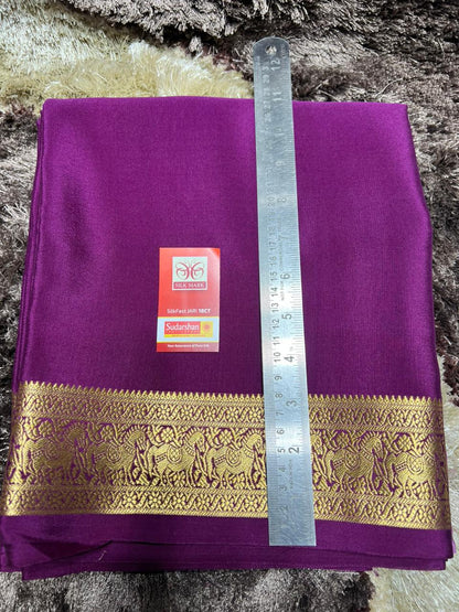 Pure Mysore Silk Saree.