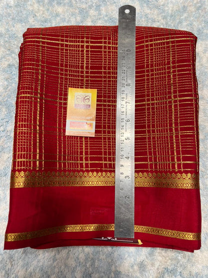 Pure Mysore Silk Saree.