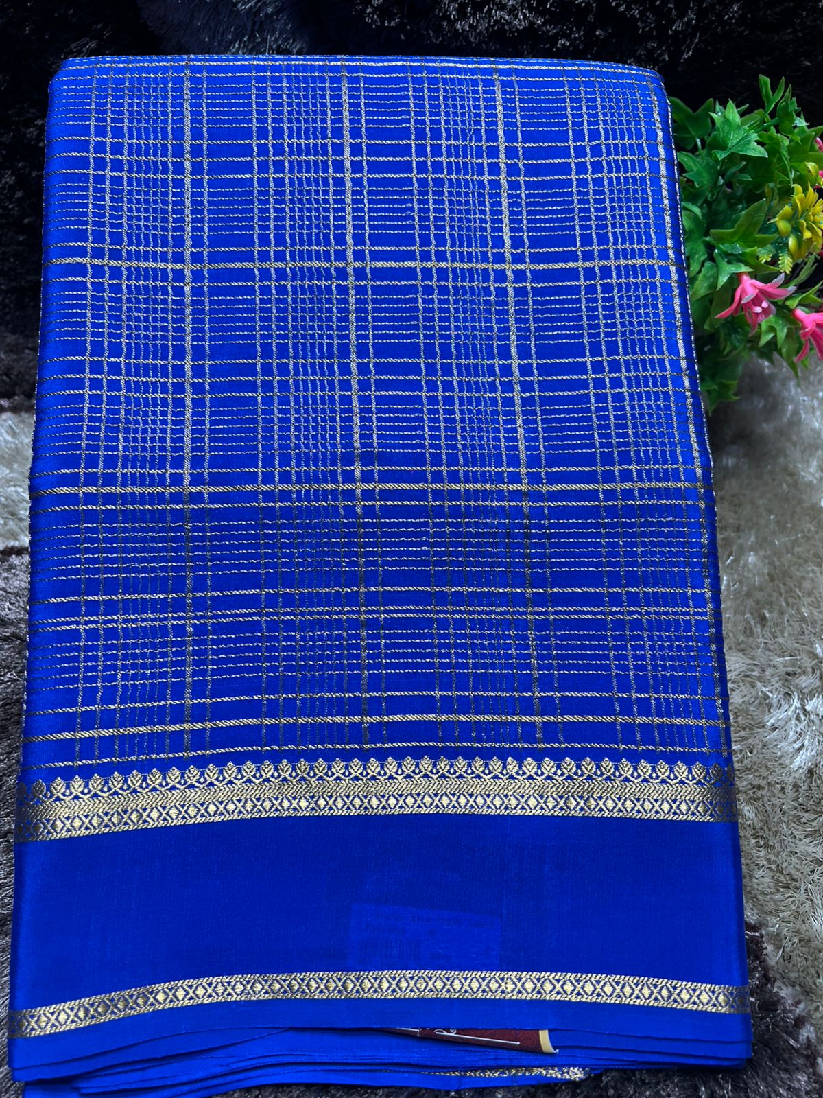 Pure Mysore Silk Saree.