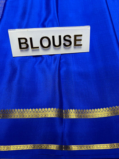 Pure Mysore Silk Saree.