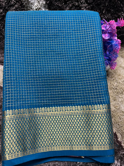 Pure Mysore Silk Saree.