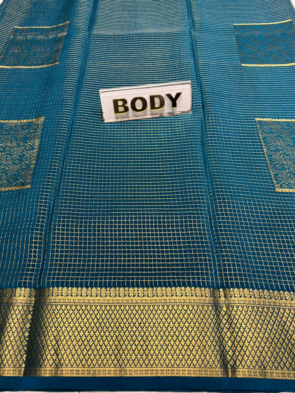 Pure Mysore Silk Saree.