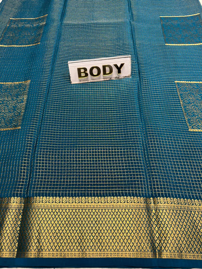 Pure Mysore Silk Saree.