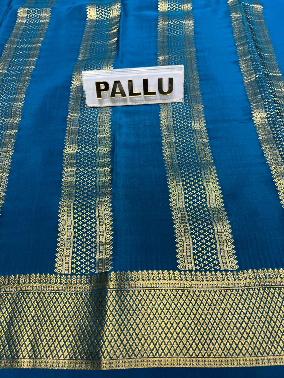 Pure Mysore Silk Saree.