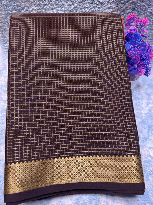 Pure Mysore Silk Saree.