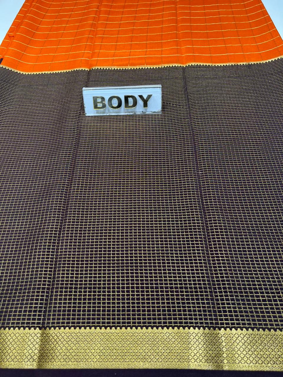 Pure Mysore Silk Saree.