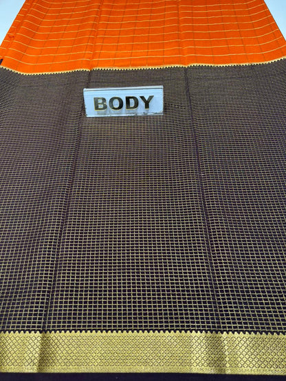 Pure Mysore Silk Saree.