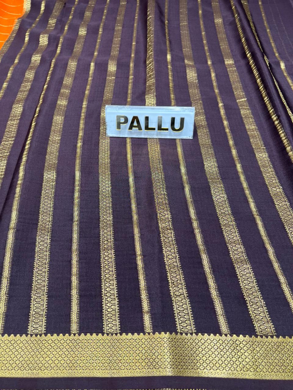Pure Mysore Silk Saree.