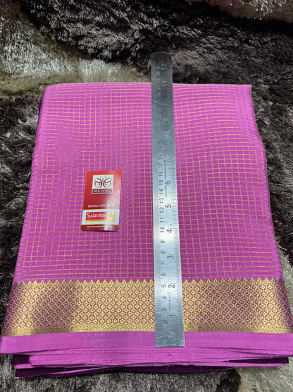Pure Mysore Silk Saree.