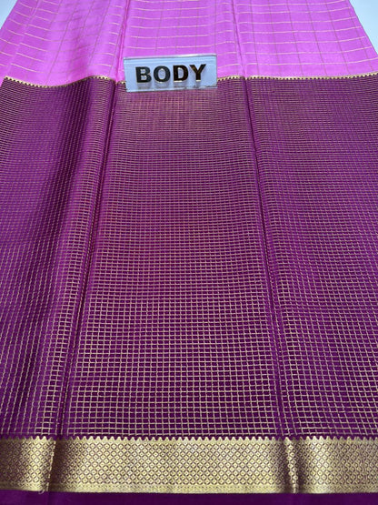 Pure Mysore Silk Saree.