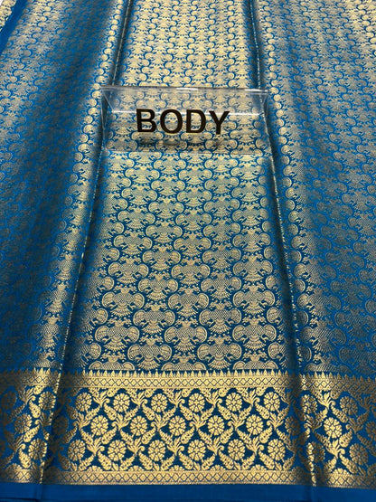 Pure Mysore Silk Saree.