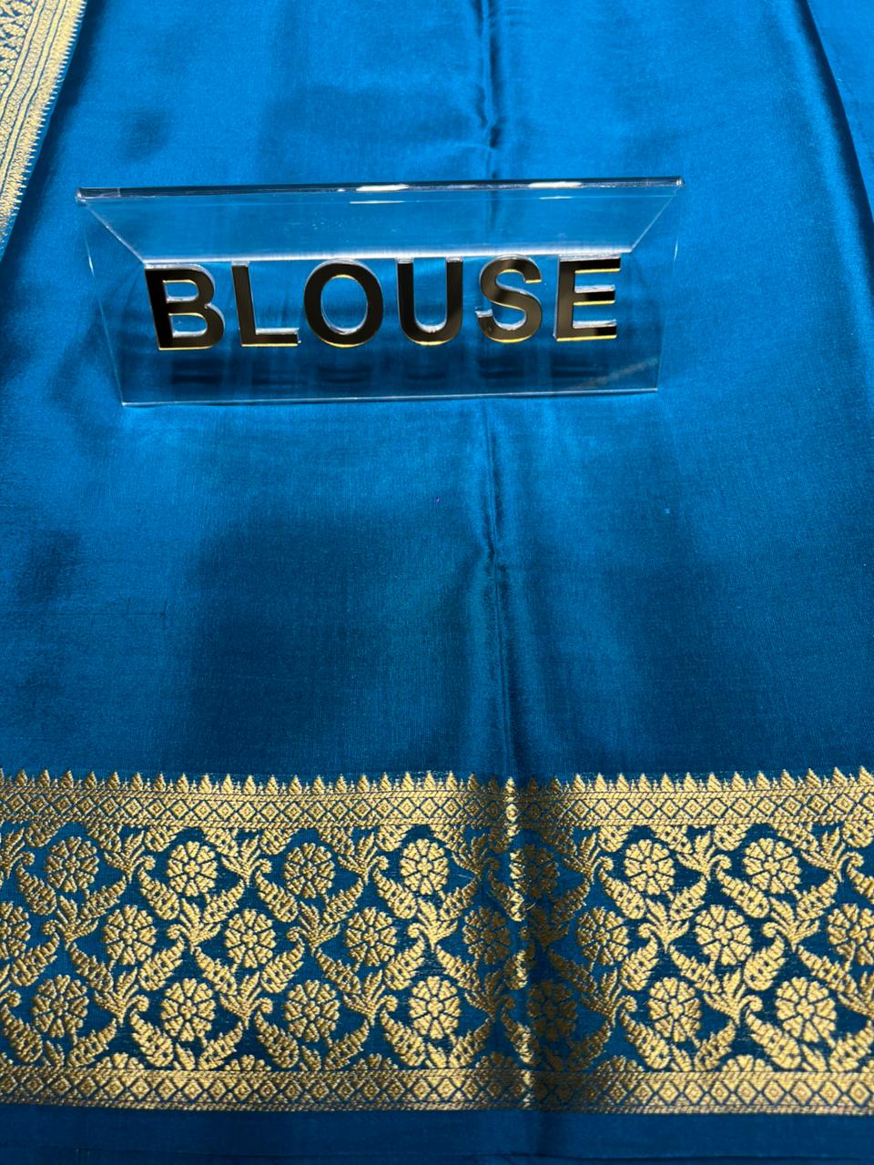 Pure Mysore Silk Saree.