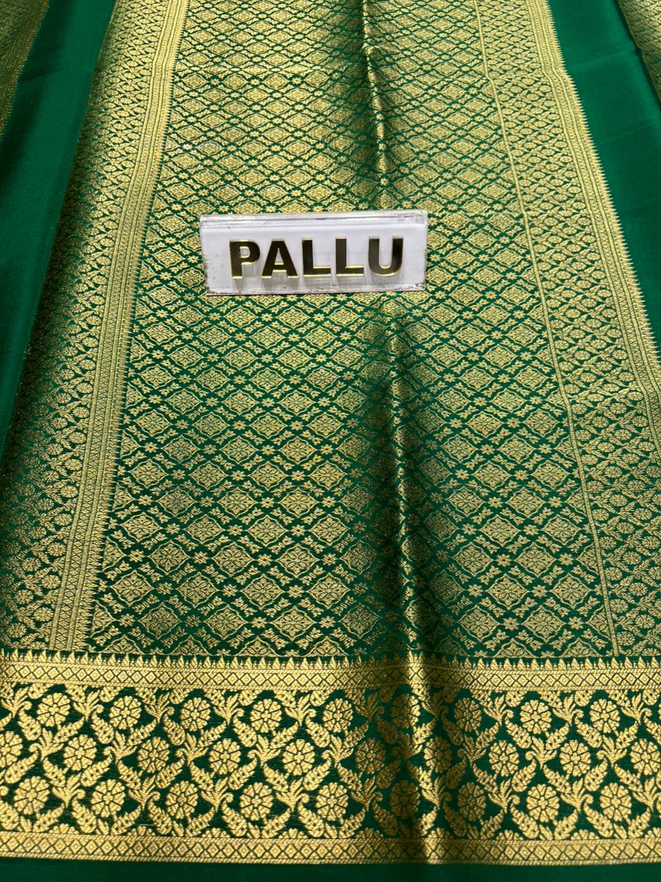 Pure Mysore Silk Saree.
