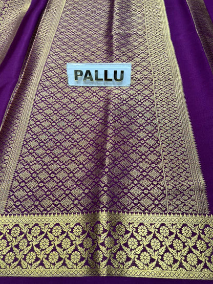 Pure Mysore Silk Saree.