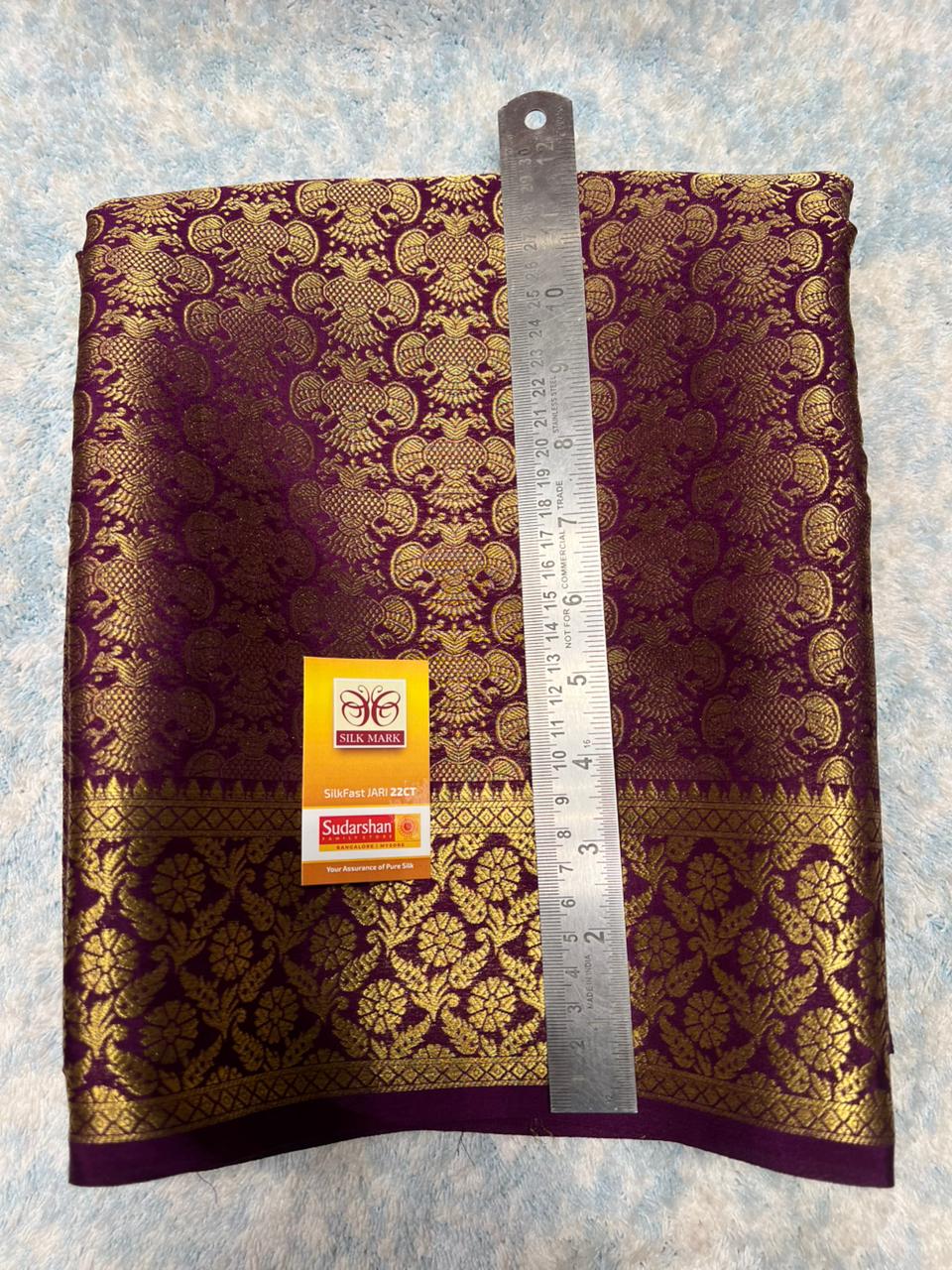 Pure Mysore Silk Saree.