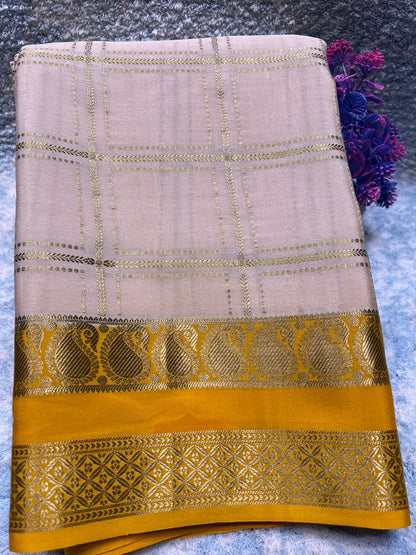 Pure Mysore Silk Saree.