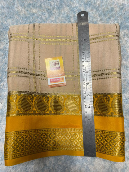 Pure Mysore Silk Saree.
