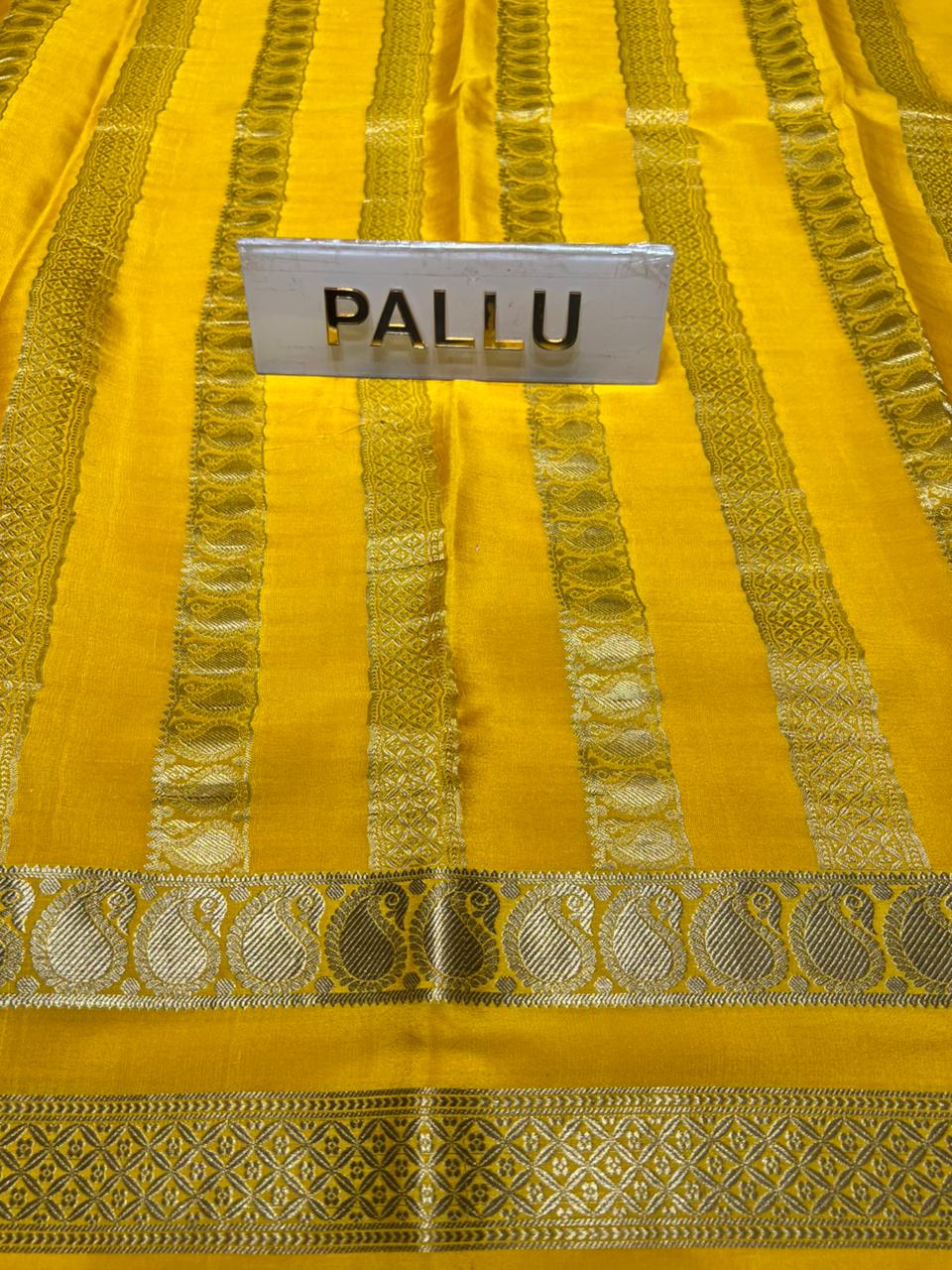 Pure Mysore Silk Saree.