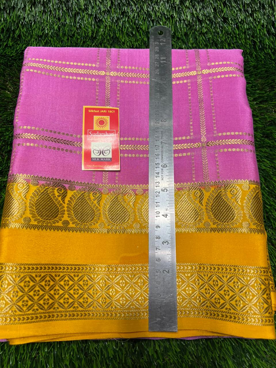 Pure Mysore Silk Saree.