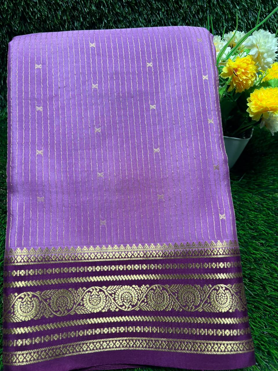 Pure Mysore Silk Saree.