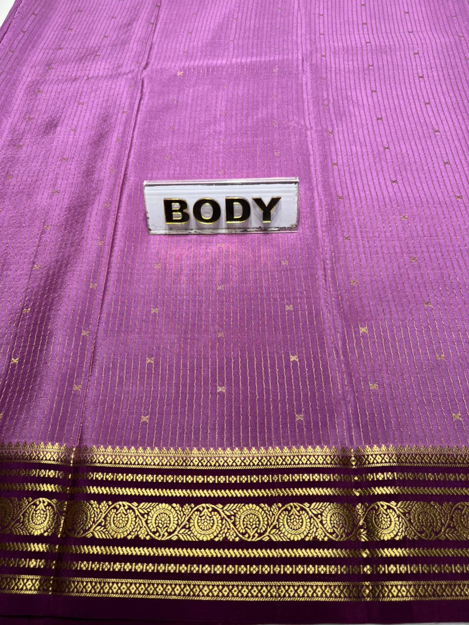 Pure Mysore Silk Saree.