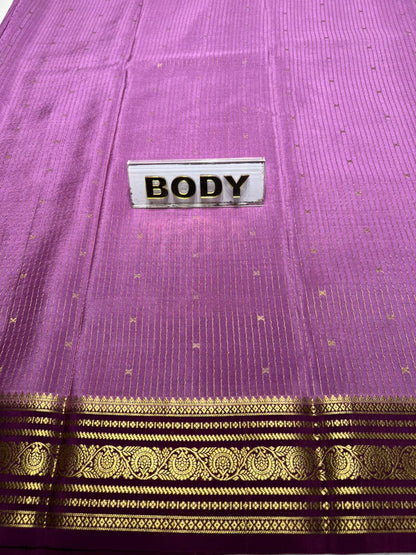 Pure Mysore Silk Saree.