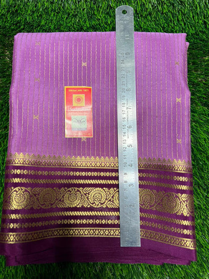 Pure Mysore Silk Saree.