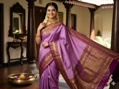 Pure Mysore Silk Saree.