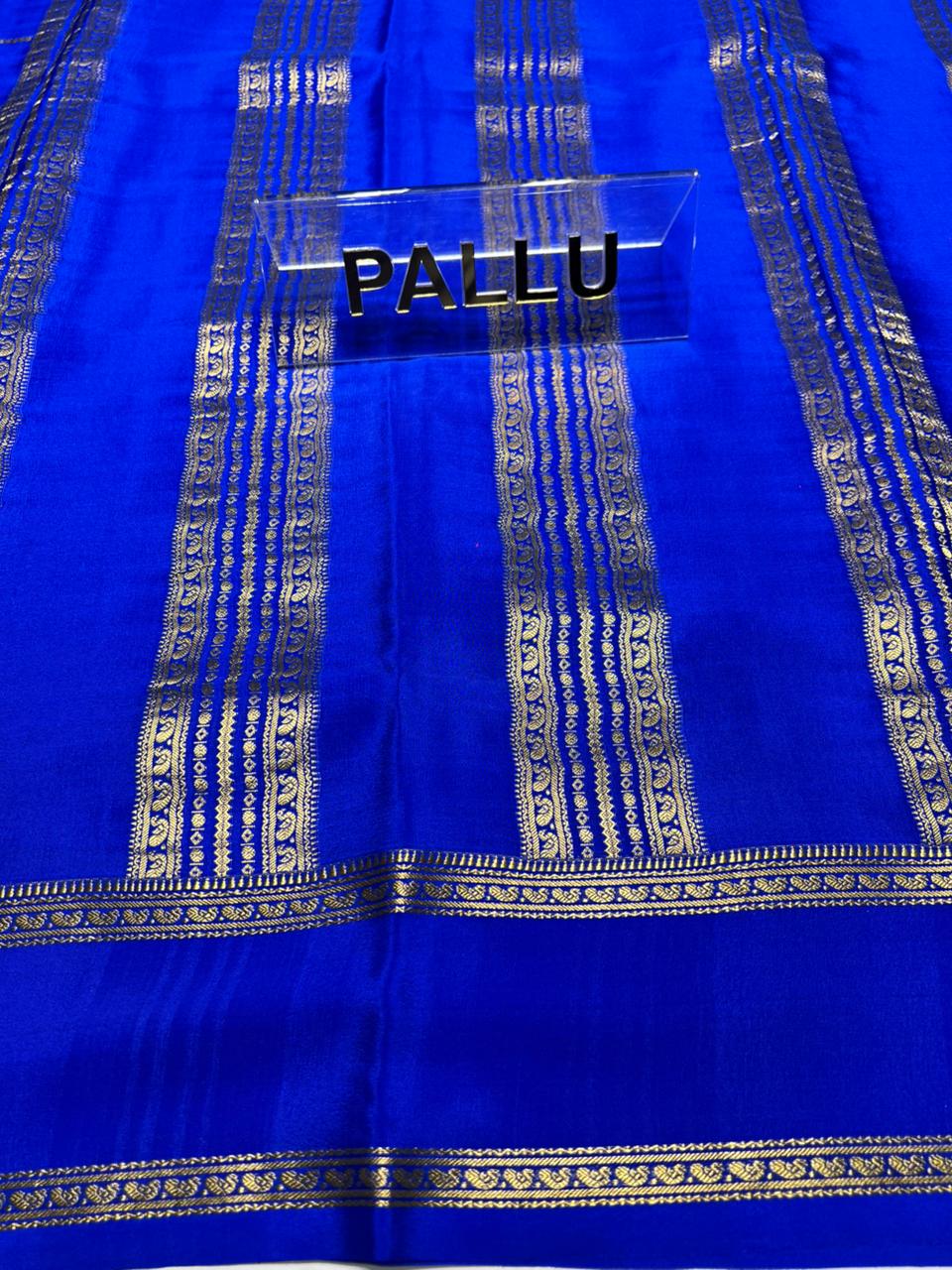 Pure Mysore Silk Saree.