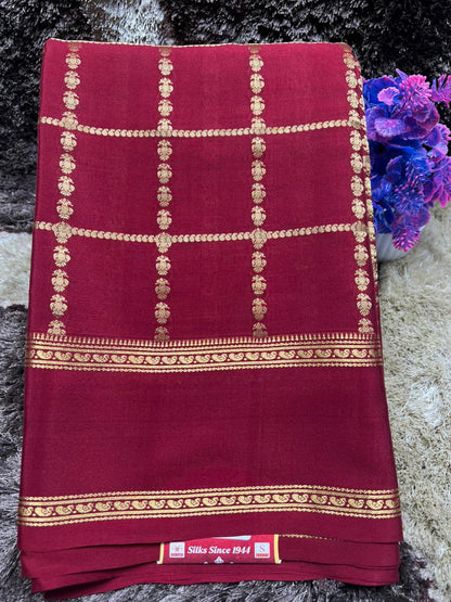 Pure Mysore Silk Saree.