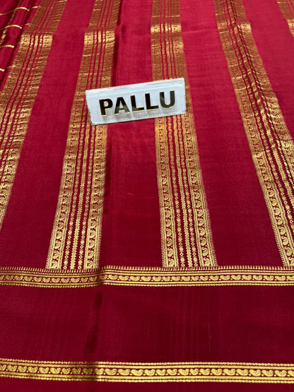 Pure Mysore Silk Saree.