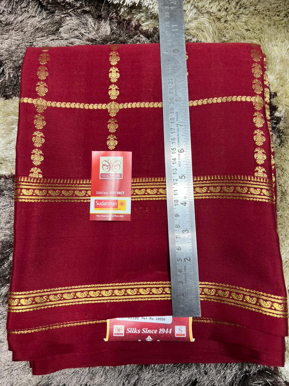Pure Mysore Silk Saree.