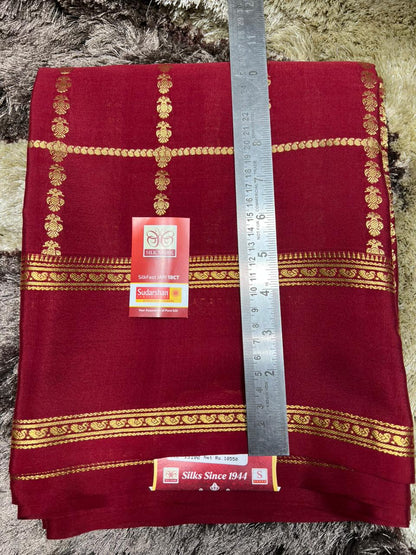 Pure Mysore Silk Saree.
