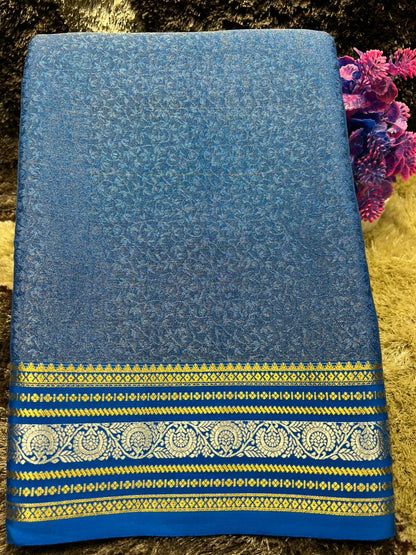 Pure Mysore Silk Saree.