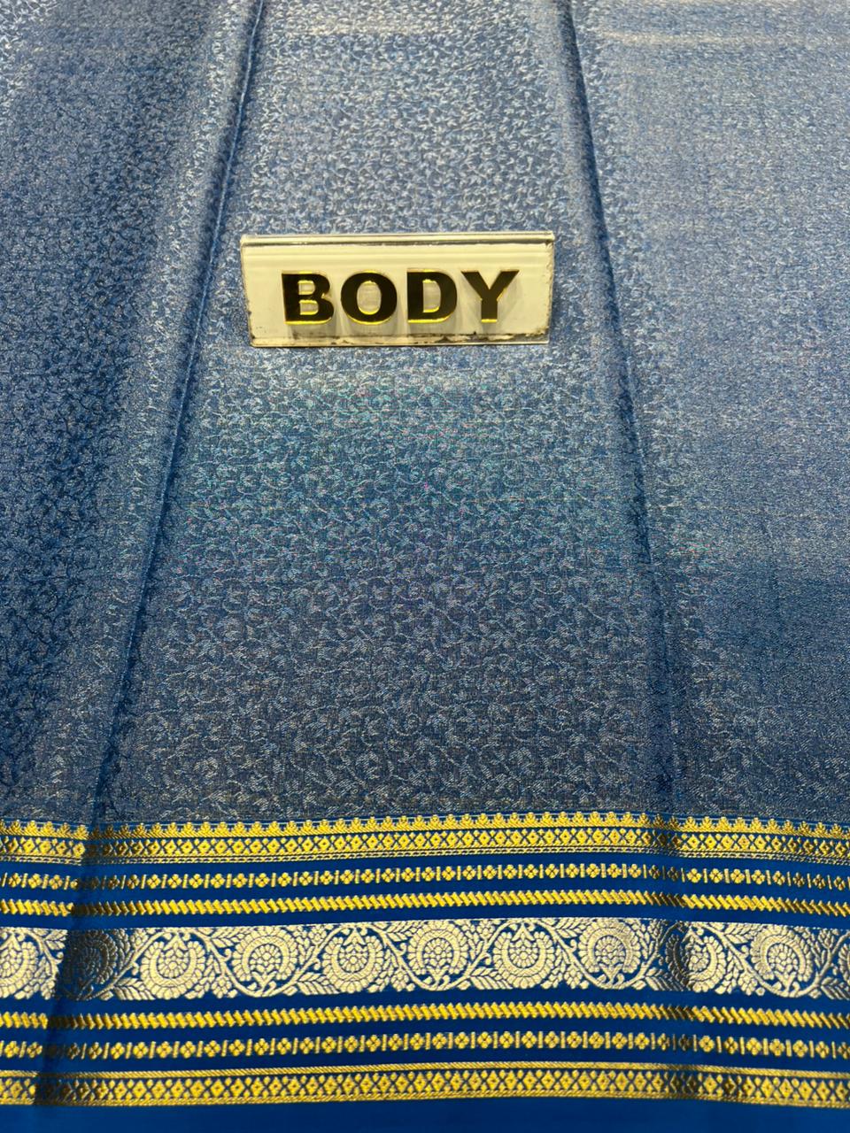 Pure Mysore Silk Saree.