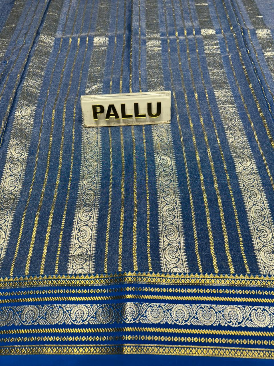 Pure Mysore Silk Saree.