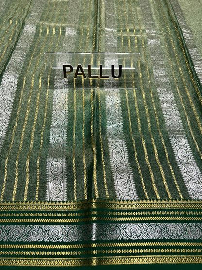 Pure Mysore Silk Saree.