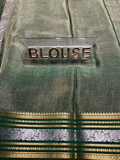 Pure Mysore Silk Saree.