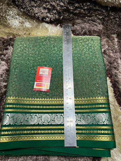 Pure Mysore Silk Saree.