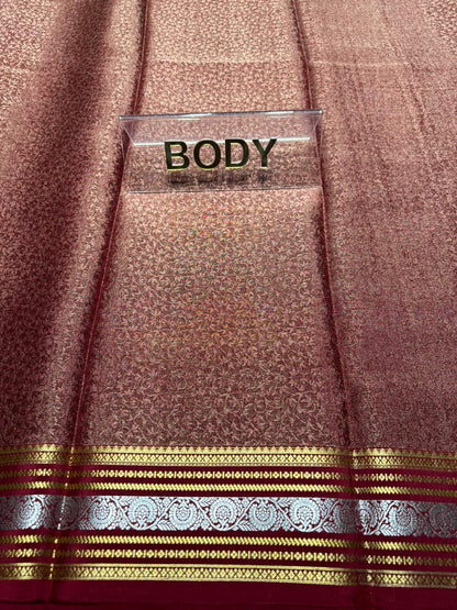Pure Mysore Silk Saree.