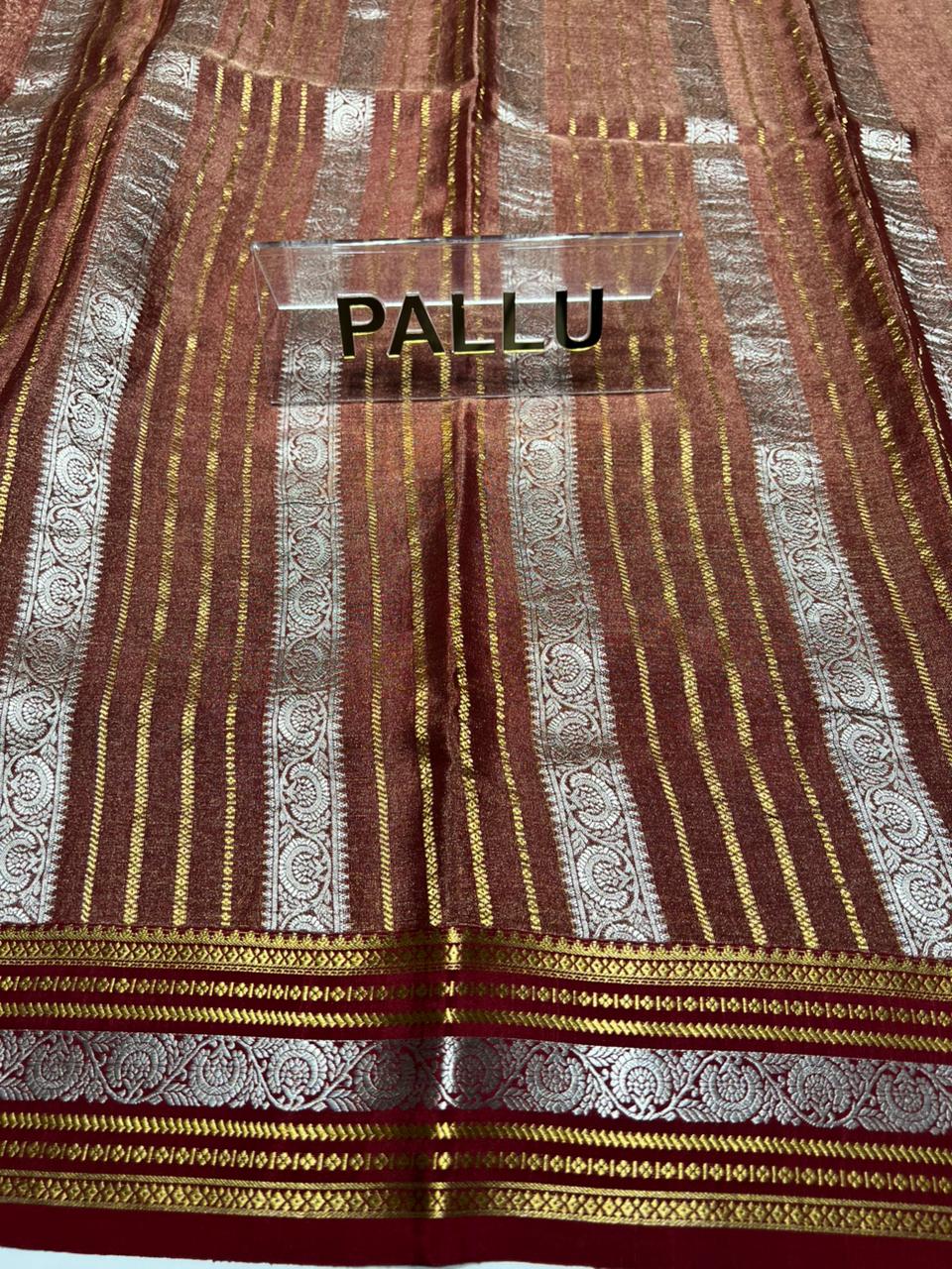 Pure Mysore Silk Saree.