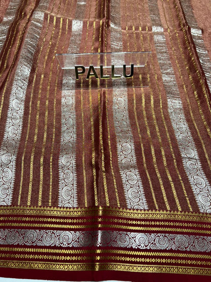 Pure Mysore Silk Saree.