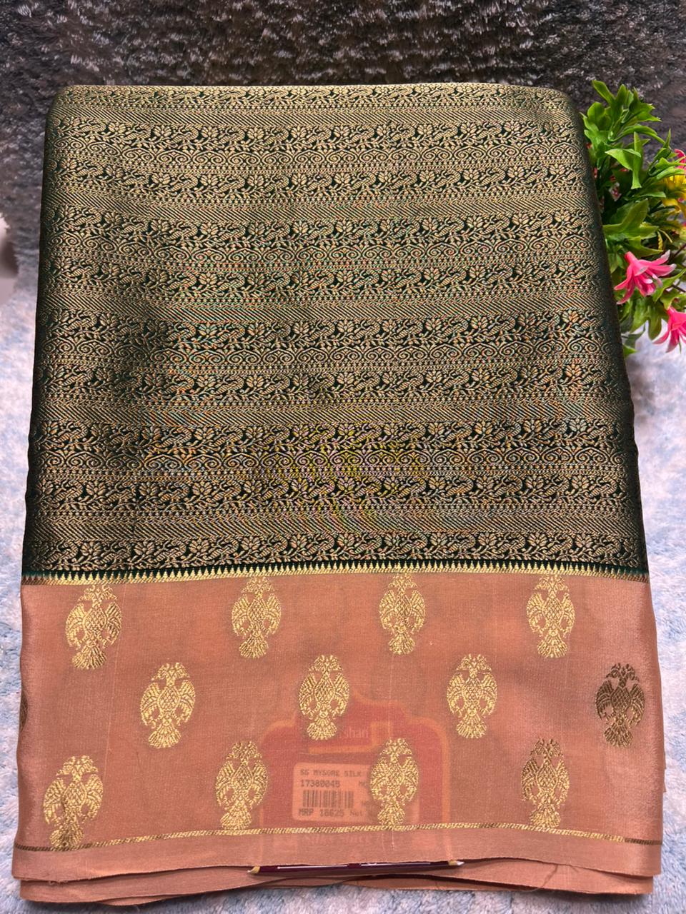 Pure Mysore Silk Saree.